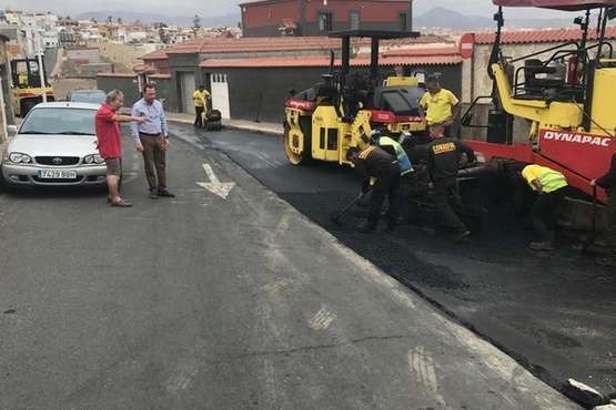 El piche tizna las calles de Playa del Hombre (Foto TA)